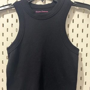 Ribbed tank top